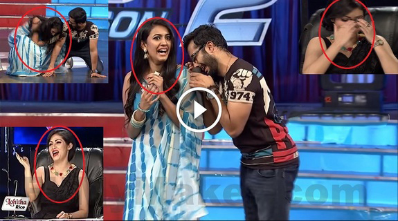 Anchor Ravi Imitating Sada See her and Niharika Reactions - You Cant Stop ROFL Laugh