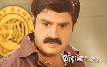 Balakrishna at Train fight sequences in Legend
