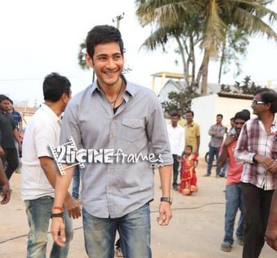 Mahesh Babu Aagadu sets in Hyderabad