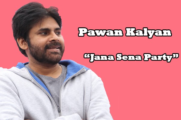 Pawan Kalyan party name is Jana Sena Party