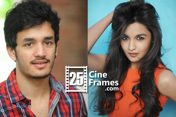 Akhil Akkineni to romance Alia Bhatt