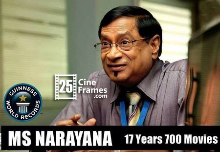 MS Narayana in Guinness World Records