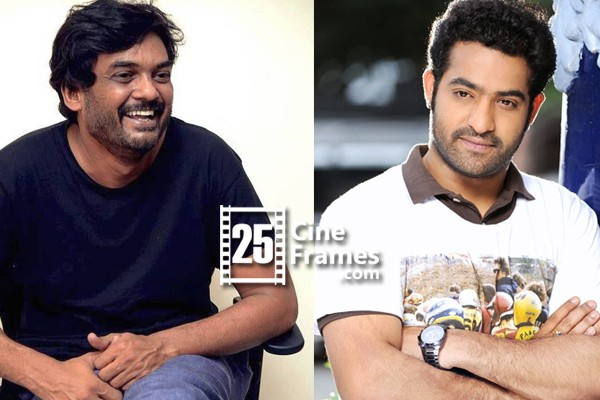 Puri shooting comedy scenes with NTR