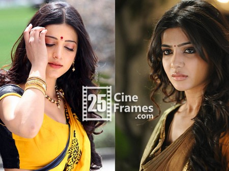 Shruti Haasan for Samantha's film