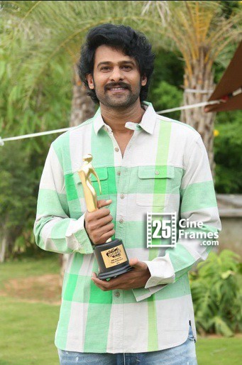 Actor Prabhas bags Most Romantic Face of Mirchi Music Awards South
