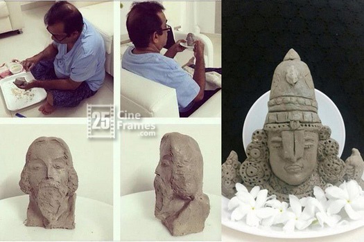 Brahmanandam's Clay Art talent