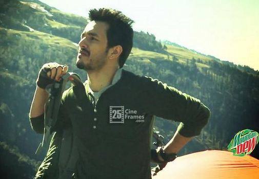 Akhil Akkineni's Adventures For Mountain Dew