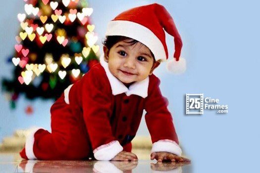 Allu Arjun's Son as Santa Claus!