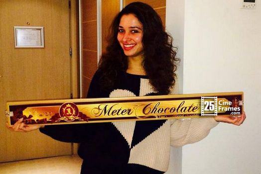 Tamanna Bhatia received a special gift from SS Rajamouli