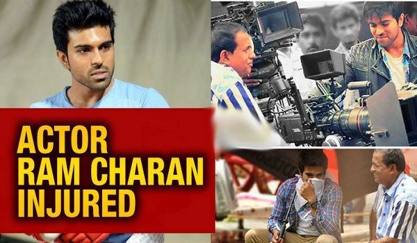 Actor Ram Charan injured