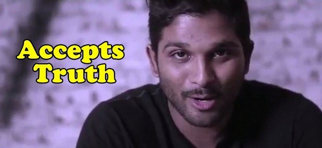 Allu Arjun Accepts the Truth and made a Stylish Entry in twitter