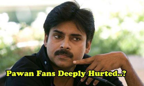 Pawan Kalyan Fans Are Very Very Deeply Hurted and Angry