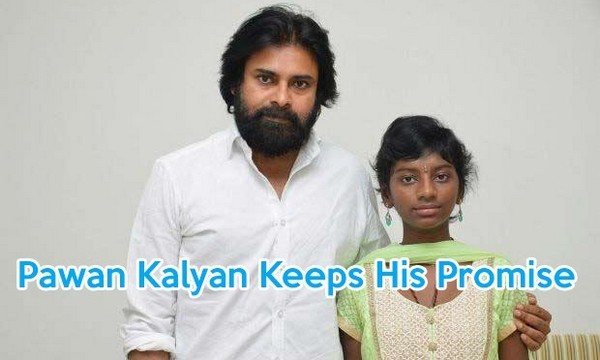 Pawan Kalyan Keeps His Promise Met His Fan Srija