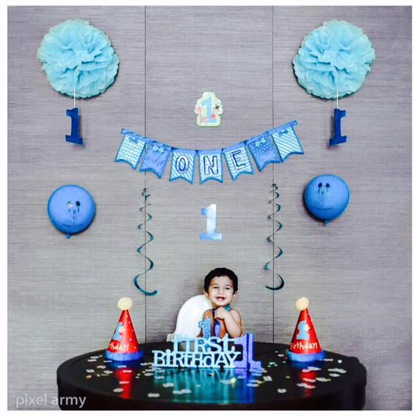 Pic Talk - Allu Arjun son Allu Ayaan 1st birthday in Singapore