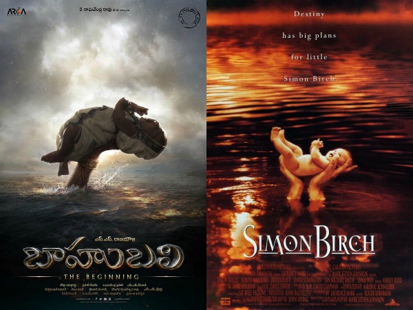 Baahubali Latest poster copied from Hollywood movie Simon Birch
