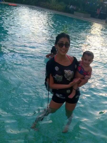 Shriya Saran kills it in the pool