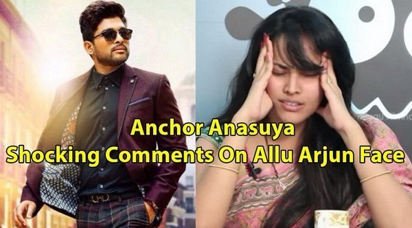 Anchor Anasuya Shocking Comments On Hero Allu Arjun Stylish Star Face