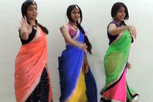 Must Watch Three Girls Performance for Baahubali Songs a Mime through 'BAAHUBALI'