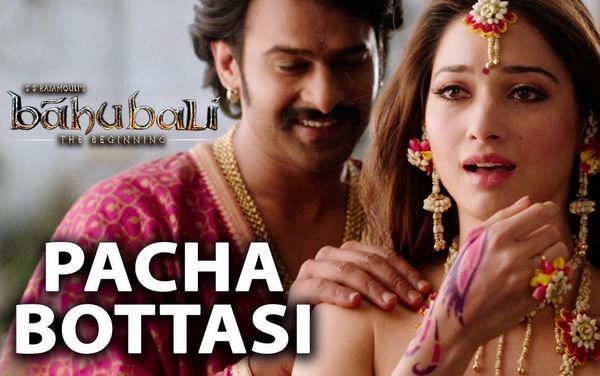 Pacha Bottesi Full HD Video Song Baahubali Movie