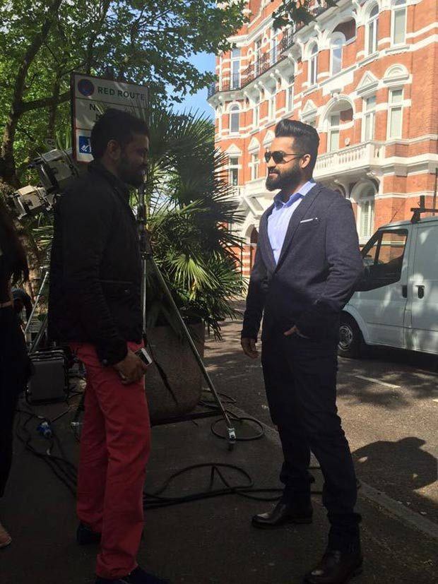 Pic Talk Jr NTR From Sukumar's Film Location