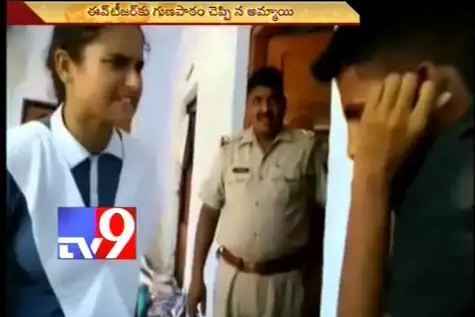 School GIRL Bravely Shows HELL For Eve-Teasing Guy In Police Station. He Will Never Forget In His Life