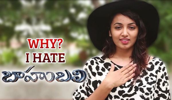 Why I Hate Baahubali Actress Tejaswi Madivada Clarifies on Baahubali Controversy