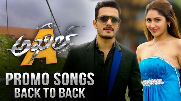 Akhil Promo Songs Back to Back Akhil Telugu Movie Akhil Akkineni, Sayyeshaa Saigal