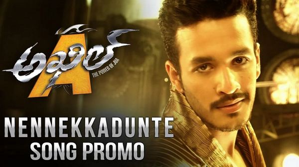 Nennekkadunte (Energy) Song Promo Trailer Akhil Telugu Movie Akhil Akkineni, Sayyeshaa Saigal
