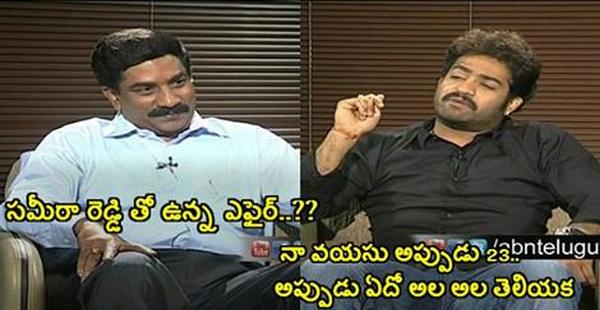 Jr NTR Reveals about Rumor On Sameera Reddy in Open Heart with RK Live Show
