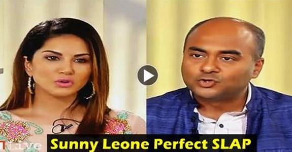 Sunny Leone Slaps IBN Live Anchor With Her Perfect REPLY. Most Ridiculous Interview I’ve Ever Seen in my Life