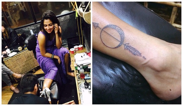 Pic Talk Mega Heroine Amala Paul's First Tattoo
