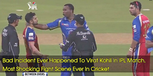 Bad Incident Ever Happened To Virat Kohli In IPL Match. Most Shocking Fight Scene Ever In Cricket Match