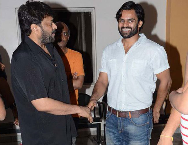 Chiranjeevi appreciates Sai Dharam Tej and Team