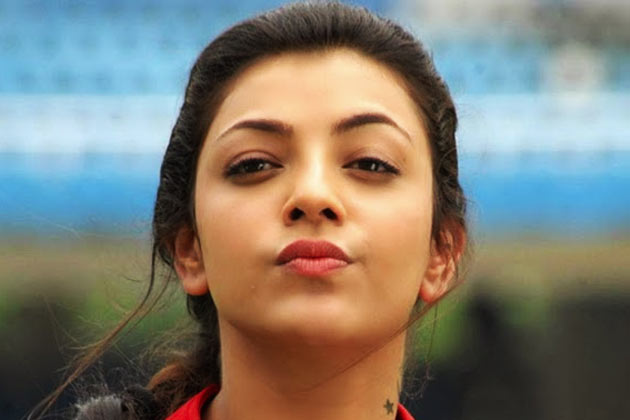 Kajal Shocked with lip kiss