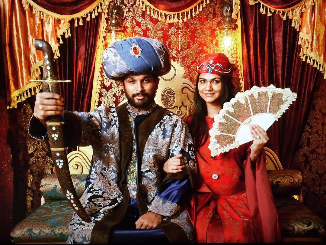 allu arjun sneha as sultan and sultana