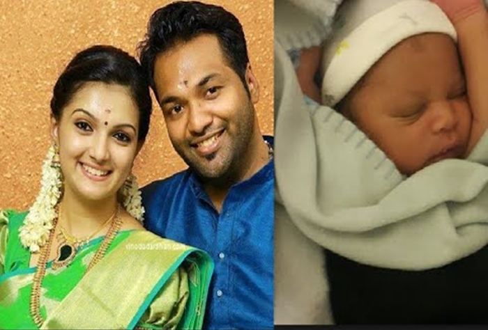 Tamil actress Saranya blessed with baby boy!