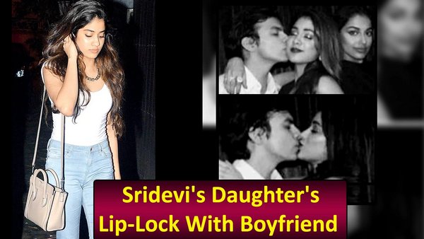 Sridevi's Daughter's Lip-Lock With Her Boyfriend Goes Viral