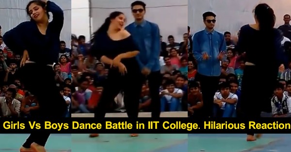 girls-vs-boys-dance-battle-in-iit-college-especially-see-the-boy-hilarious-reaction-to-the-girl