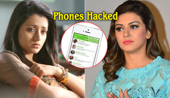Trisha and Hansika Phones are Hacked and Wiped Clean