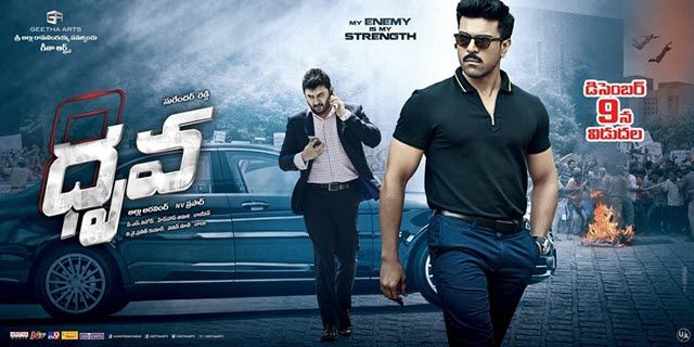 Ap and Telangana 3 days collections of Dhruva!