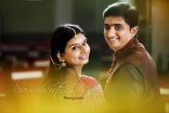 Singer Krishna Chaitanya Anchor Mrudula Engagement Photos