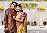 Singer Krishna Chaitanya Anchor Mrudula Engagement Photos