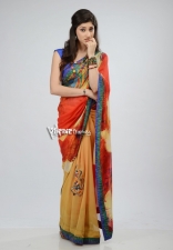 Tanvi Vyas New Cute Saree Photoshoot