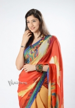 Tanvi Vyas New Cute Saree Photoshoot