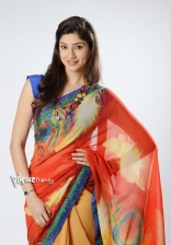 Tanvi Vyas New Cute Saree Photoshoot