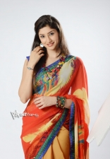 Tanvi Vyas New Cute Saree Photoshoot