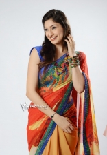 Tanvi Vyas New Cute Saree Photoshoot