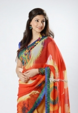 Tanvi Vyas New Cute Saree Photoshoot