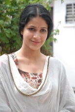 Lavanya Tripathi Stills at Andala Rakshasi Press Meet