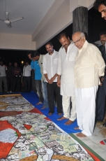 Mohan Babu and Manchu Vishnu Gift Giant Poster to ANR